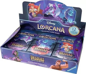 Ravensburger Disney Lorcana: Ursulas R&uuml;ckkehr - Display mit 24 Booster Packs (DE)