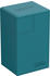 Petrol blau: Ultimate Guard Twin Flip'n'Tray 80+ XenoSkin Monocolor