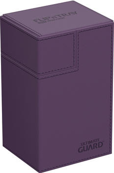 Ultimate Guard Twin Flip'n'Tray 80+ XenoSkin Monocolor Violett