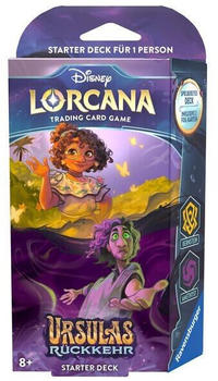Ravensburger Disney Lorcana: Ursulas R&uuml;ckkehr - Starter Deck Bernstein und Amethyst (DE)