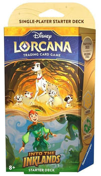 Ravensburger Disney Lorcana - Die Tintenlande Starter Deck Bernstein und Smaragd (EN)