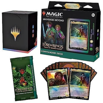 Magic: The Gathering The Lord of the Rings: Tales of Middle-earth Commander Deck 2 + Collector Booster Sample Pack (Englische Version)