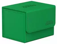 Ultimate Guard Sidewinder 100+ XenoSkin Monocolor Gr&uuml;n Kartenbox Deck Boxen