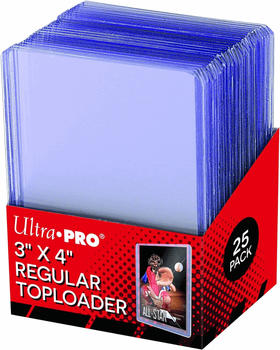 Ultra Pro Toploader Kartenh&uuml;llen 7,6 x 10,2 cm 25 St&uuml;ck