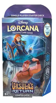 Ravensburger Disney Lorcana - Ursula's Return Starter Deck Sapphire and Steel (EN)