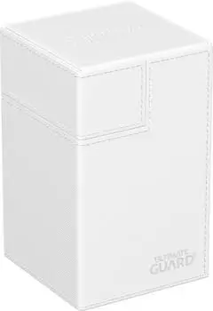 Ultimate Guard Twin Flip'n'Tray 100+ XenoSkin Monocolor Wei&szlig;