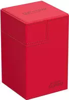 Ultimate Guard UGD011228, Ultimate Guard Twin Flip'n'Tray 100+ XenoSkin Monocolor Rot