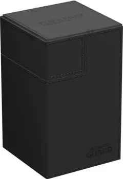 Ultimate Guard Twin Flip'n'Tray 100+ XenoSkin Monocolor Schwarz