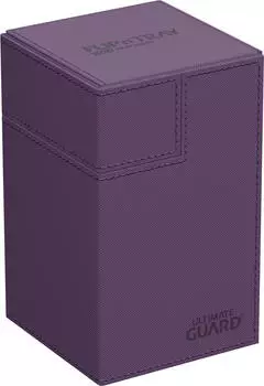 Ultimate Guard Twin Flip'n'Tray 100+ XenoSkin Monocolor Violett