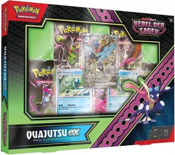 Pok&eacute;mon Karmesin & Purpur Nebel der Sagen Spezial-Illustrations-Kollektion Quajutsu-ex (DE)