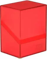 Deckbox Boulder - Farbe: Ruby, f&uuml;r 80+ Karten - Ultimate Guard