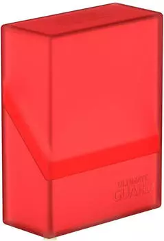 Ultimate Guard Boulder Deck Case 40+ Standard Size Ruby