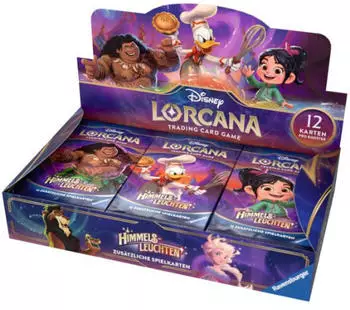 Ravensburger Disney Lorcana - Himmelsleuchten 24er Display Booster (DE)