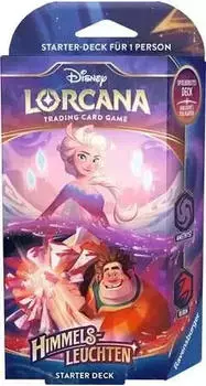 Ravensburger Disney Lorcana: Himmelsleuchten - Starter Deck Amethyst & Rubin (DE)