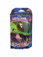 Ravensburger Disney Lorcana: Shimmering Skies - Starter Deck Emerald & Steel