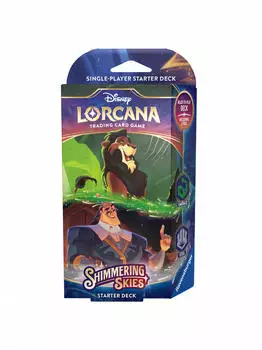 Ravensburger Disney Lorcana: Himmelsleuchten - Starter Deck Smaragd & Stahl (EN)