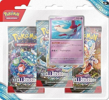 Pok&eacute;mon Karmesin & Purpur Stellarkrone 3er-Pack-Blister Latias (DE)