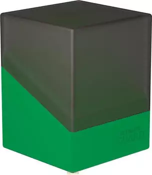 Ultimate Guard Boulder Deck Case 100+ SYNERGY Schwarz/Gr&uuml;n