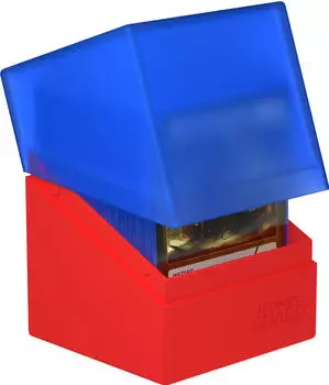 Ultimate Guard Boulder Deck Case 100+ SYNERGY Blau/Rot
