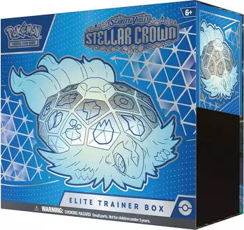 Pok&eacute;mon Karmesin & Purpur Stellarkrone Top Trainer Box (EN)