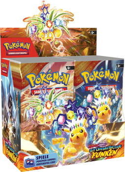 Pok&eacute;mon Karmesin & Purpur St&uuml;rmische Funken Booster 36er Display (DE)