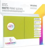 Gamegenic GGS10034, Gamegenic Matte PRIME Sleeves Lime