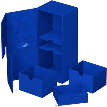 Ultimate Guard Twin Flip'n'Tray 266+ XenoSkin Monocolor Blau