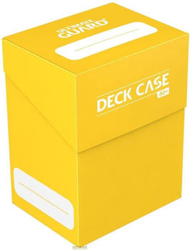 Ultimate Guard Deck Case 80+ Standardgr&ouml;&szlig;e Gelb