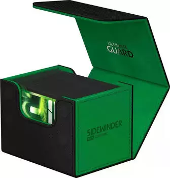 Ultimate Guard SideWinder 100+ XenoSkin Synergy Schwarz/Gr&uuml;n