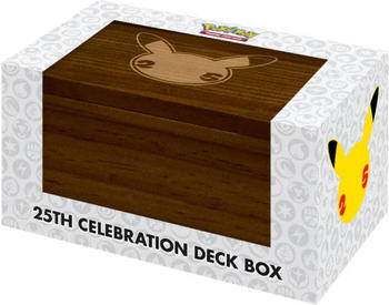 Ultra Pro Pokemon 25th Celebrations Holz Deckbox