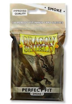 Dragon Shield Perfect Fit Standard Sleeves 63x88mm Smoke 100 St&uuml;ck