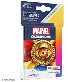 Gamegenic Marvel Champions Art Sleeves Doctor Strange 66x92mm 50 St&uuml;ck