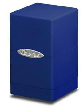Ultra Pro Satin Tower Deckbox blau