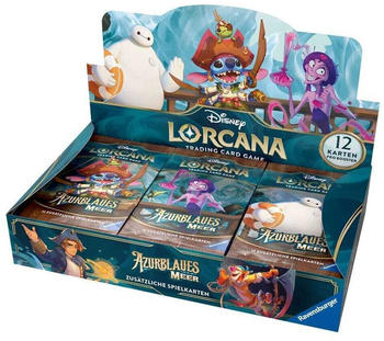 Ravensburger Disney Lorcana - Azurblaues Meer Booster 24er Display (DE)
