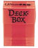 Ultra Pro Deck Box 9,7 x 7,3 x 5 cm rot