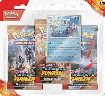 Pok&eacute;mon Karmesin & Purpur St&uuml;rmische Funken: 3er-Pack-Blister Morlord (DE)