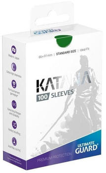 Ultimate Guard Katana Sleeves Standard gr&uuml;n (UGD010110)