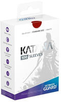 Ultimate Guard UGD010109, Ultimate Guard Katana Sleeves Standardgr&ouml;&szlig;e Rot (100)