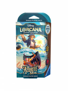 Ravensburger Disney Lorcana - Azurite Sea Amber Ruby Starter Deck (EN)