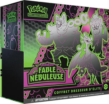 Asmodée Pokémon Coffret Dresseur d'élite Écarlate & Violet Fable nébuleuse EV6.5 (french)