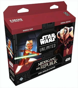 Fantasy Flight Games Star Wars Unlimited Niedergang der Republik Zwei-Spieler-Starter (DE)