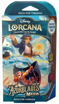 Ravensburger Disney Lorcana - Azurblaues Meer Bernstein und Rubin Starter Deck (DE)