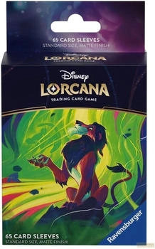 Ravensburger Disney Lorcana - Azurblaues Meer Scar Kartenh&uuml;llen