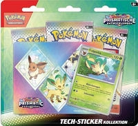 Pokemon Karmesin & Purpur Prismatische Entwicklungen TECH-Sticker Kollektion 3er