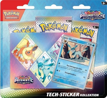 Pok&eacute;mon Karmesin & Purpur Prismatische Entwicklungen Tech Sticker Kollektion Glaziola (DE)