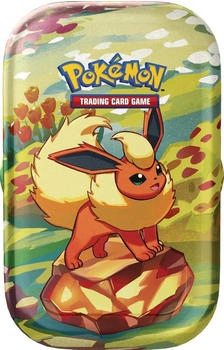 Pok&eacute;mon Prismatische Entwicklungen Mini-Tin-Box Flamara (DE)