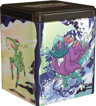 Pok&eacute;mon Stapel-Tin Fr&uuml;hjahr 2025 sortiert (DE)