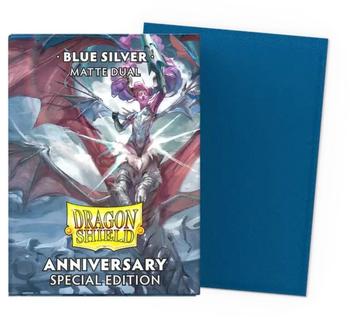 Dragon Shield Arcane Tinmen: Matte - Blue/Silver Special Edition (ATM15064)