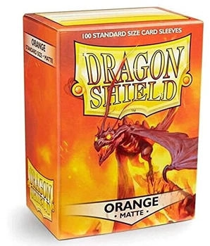 Dragon Shield Arcane Tinmen ApS ART11013 Matte Orange Card Game Sleeves