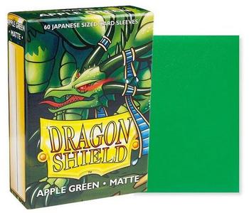 Dragon Shield ART11118 Matte Japanese Size Sleeves 60pk-Apple Green